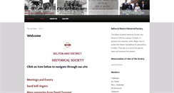Desktop Screenshot of beltonhistory.co.uk